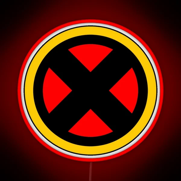 Xmen Logo RGB Neon Sign