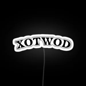 XOTWOD RGB Neon Sign