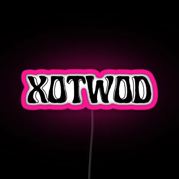 Xotwod RGB Neon Sign