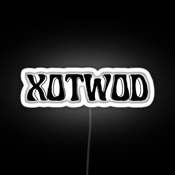 Xotwod RGB Neon Sign