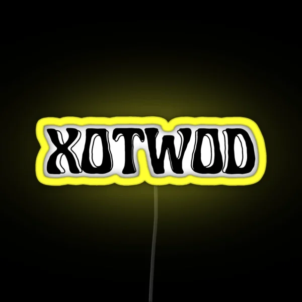 Xotwod RGB Neon Sign