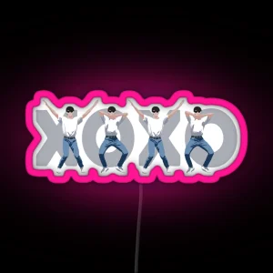 XOXO Hyunjin RGB Neon Sign