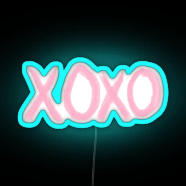 XOXO RGB Neon Sign