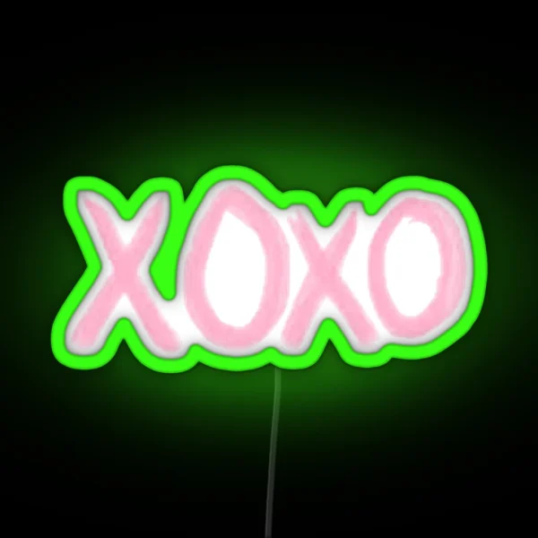 XOXO RGB Neon Sign