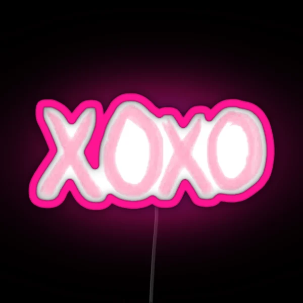 XOXO RGB Neon Sign