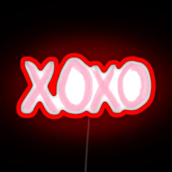 XOXO RGB Neon Sign