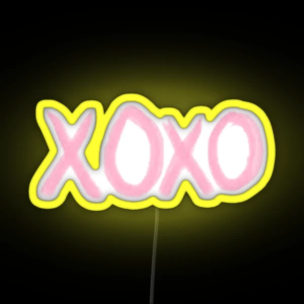 XOXO RGB Neon Sign