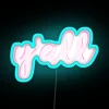 Eye-catching personalized RGB neon sign with modern urban aesthetic style