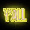 Customizable RGB LED neon sign in full color options available.