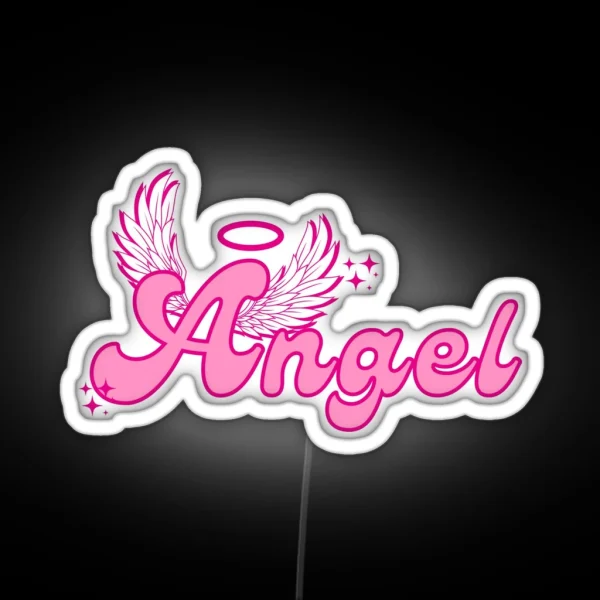 Y2K ANGEL ASETHETIC RGB Neon Sign