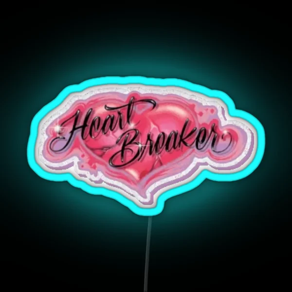 Y2K Heart Breaker RGB Neon Sign