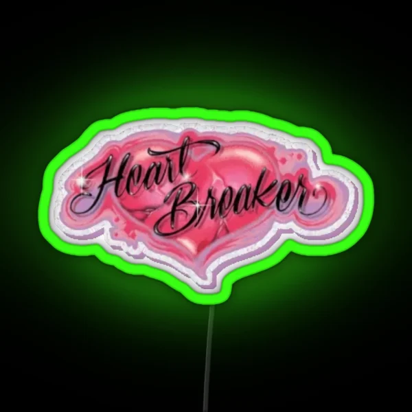 Y2K Heart Breaker RGB Neon Sign