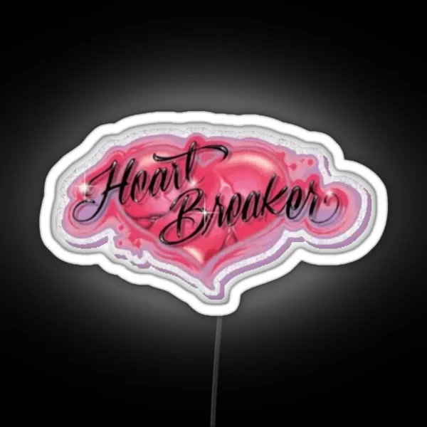 Y2K Heart Breaker RGB Neon Sign