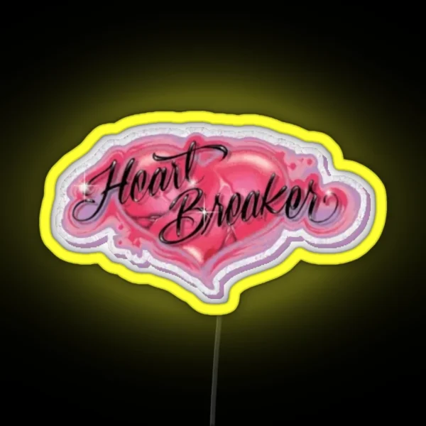 Y2K Heart Breaker RGB Neon Sign