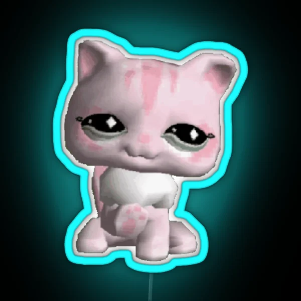Y2k Littlest Pet Shop RGB Neon Sign