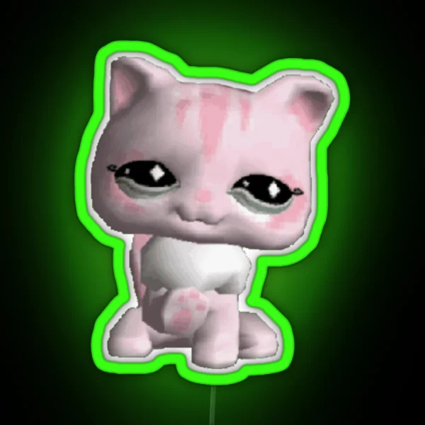 Y2k Littlest Pet Shop RGB Neon Sign