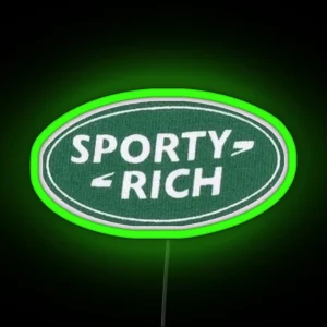 Y2k Sporty Rich RGB Neon Sign