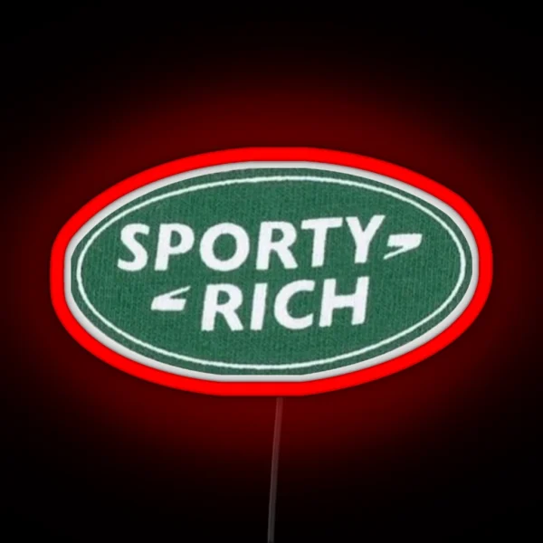 Y2k Sporty Rich RGB Neon Sign