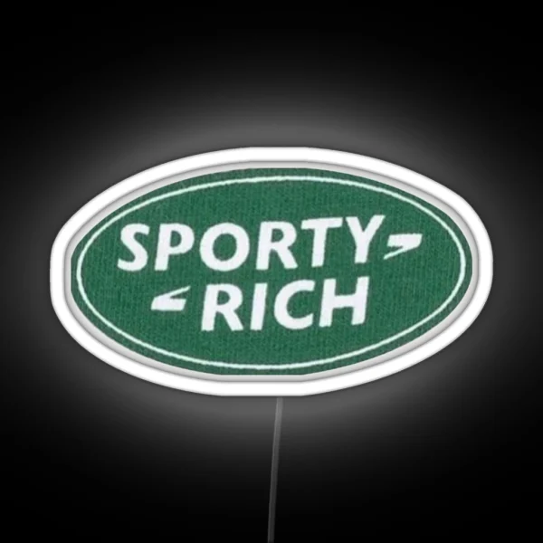Y2k Sporty Rich RGB Neon Sign