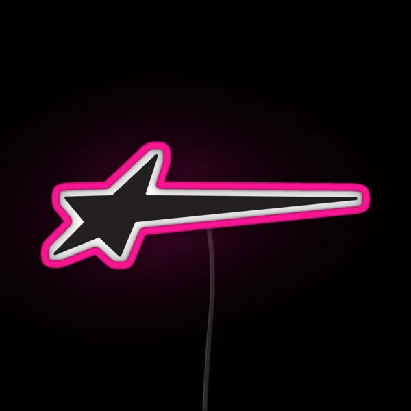 Y2k Stretched Star Led RGB Neon Sign