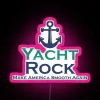 Dynamic Yacht Rock themed RGB LED canvas display neon light