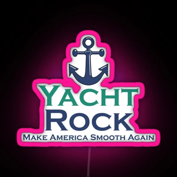 Yacht Rock RGB Neon Sign