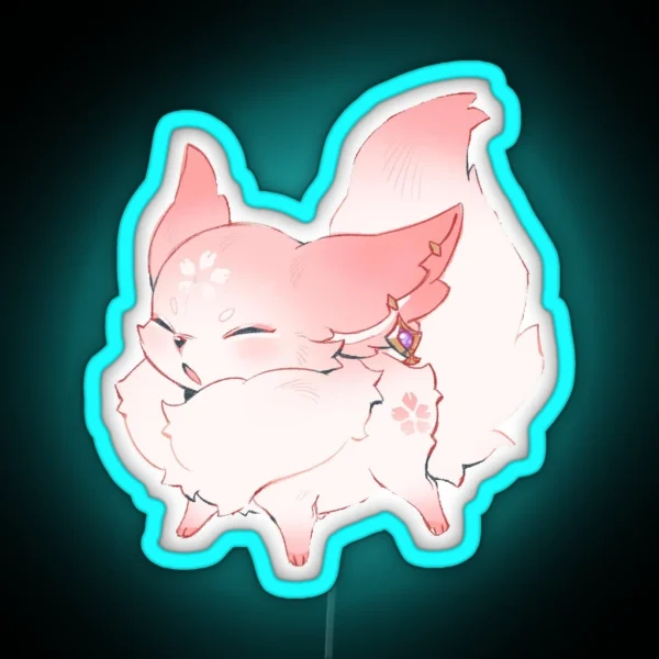 Yae Miko RGB Neon Sign