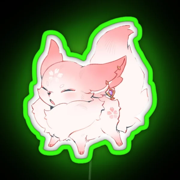 Yae Miko RGB Neon Sign