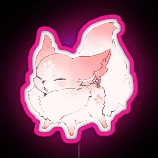 Yae Miko RGB Neon Sign