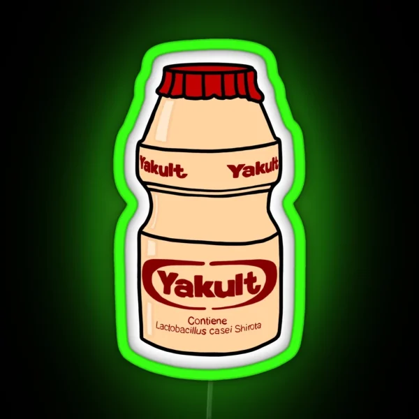 Yakult Yogurt Drink RGB Neon Sign