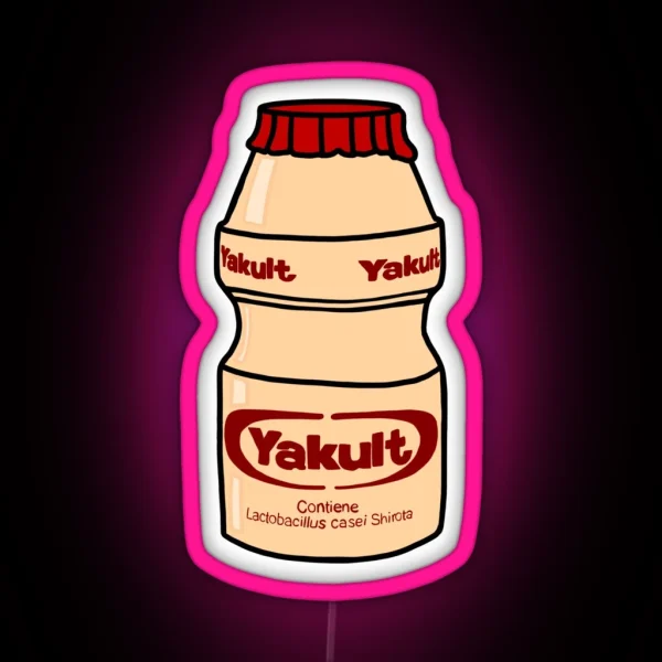 Yakult Yogurt Drink RGB Neon Sign