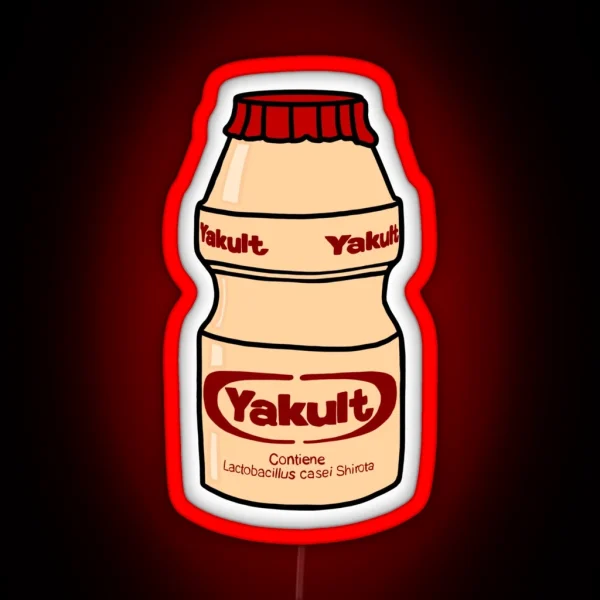 Yakult Yogurt Drink RGB Neon Sign