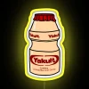 RGB LED Neon Sign for Yakult Yogurt Drink Beverages Display
