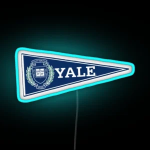 Yale University Flag RGB Neon Sign