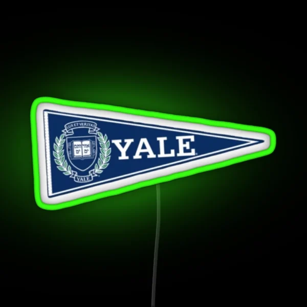 Yale University Flag RGB Neon Sign