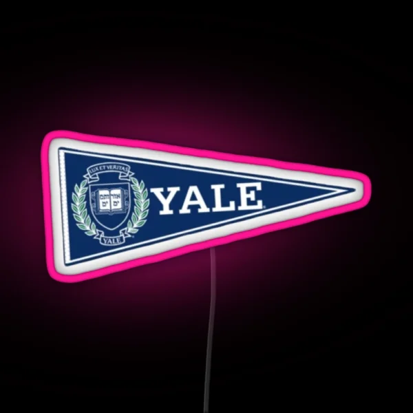 Yale University Flag RGB Neon Sign