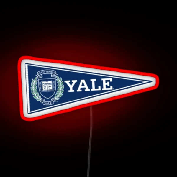 Yale University Flag RGB Neon Sign