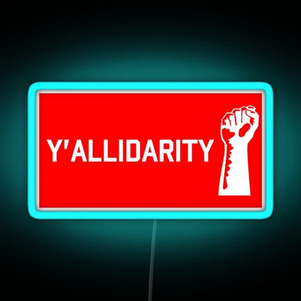 Yallidarity RGB Neon Sign