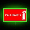 Vibrant Yallidyarity Neon Sign for Bedrooms and Home Decor Spaces