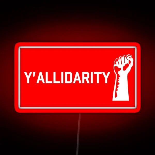 Yallidarity RGB Neon Sign