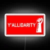 Vibrant Neon Wall Decor with Color-Changing Yallidy Party Sign Lighting