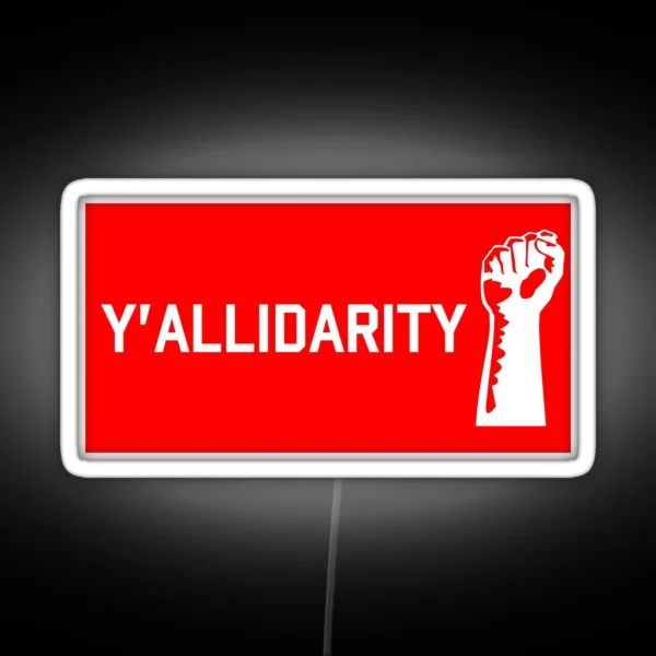 Yallidarity RGB Neon Sign