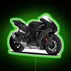 Neon Motorbike Sign Yamaha YZF R1 High Definition RGB Display