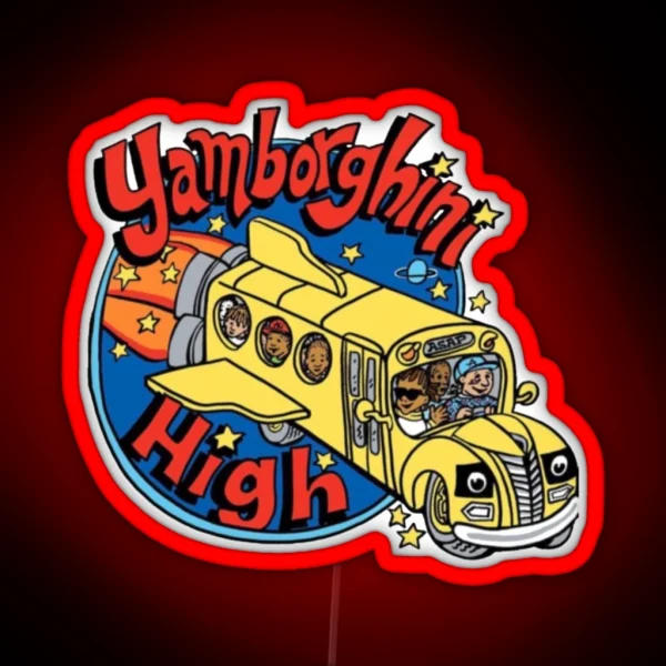 Yamborghini High RGB Neon Sign