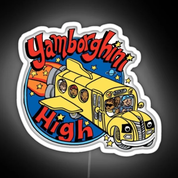 Yamborghini High RGB Neon Sign