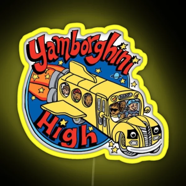 Yamborghini High RGB Neon Sign