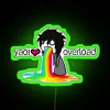 Brighten your space with vibrant, eye-catching yaoi themed neon signage