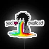 Vintage Style Yaoi Fan's Bedroom Decorative Neon Rainbow Sign