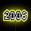 Retro Inspired LED Sign with Color Changing Neon Style Lighting