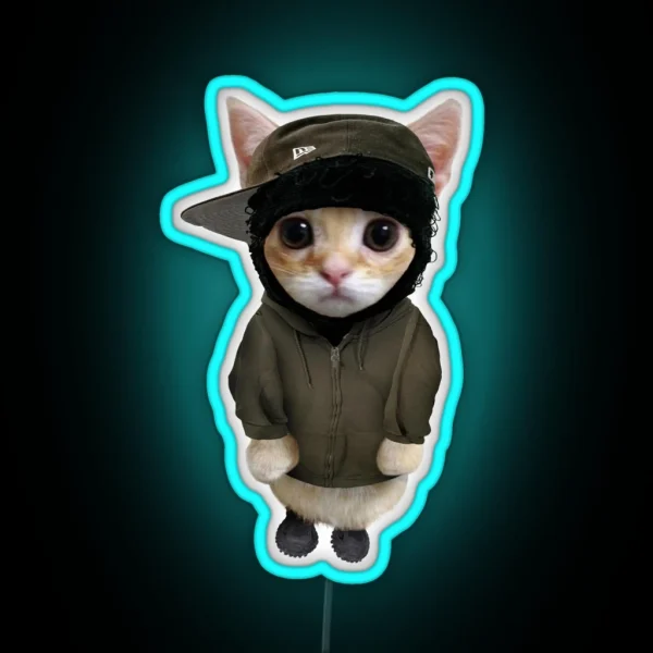 Yeat Kitty RGB Neon Sign